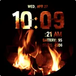 Fireplace Animated Watch Face icon