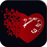 Love clock live wallpaper icon