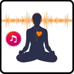 Meditation music relaxation icon