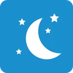 Relaxing bedtime sounds icon