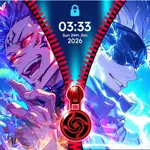 Zipper Lock Screen - Wallpaper icon