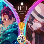 Zipper Lock Screen - Wallpaper icon