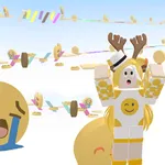 Parkour Emoji world cute girl icon