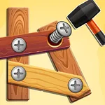 Wood Nuts Unscrew Puzzle Bolts icon