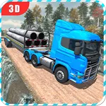 Off Road Trailer Truck Driver icon