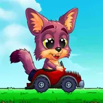 animal racing : racing cars icon