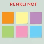Renkli Not icon