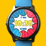 Comic Pow WatchFace: Wear OS icon