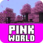 Pink World  mods for minecraft icon
