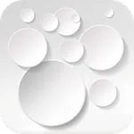 White Bubble Live Wallpaper icon