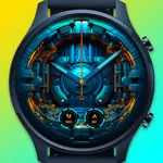 Cyber Sci-Fi Watchfaces icon