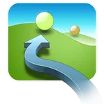 Mobile tourist guide icon