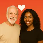 White Black Interracial Dating icon