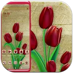 Red Tulips Theme icon