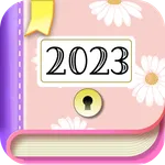 Diary with Lock: Daily Journal icon