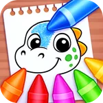 Dino Coloring Game icon