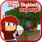 Mega Skyblock Survival Map for icon