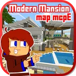 Modern Mansion Map for MCPE icon