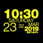 Digital Clock Wallpaper Clock icon