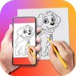 AR drawing app: Paint & sketch icon