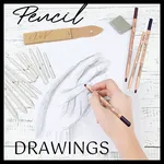 Learn 3D pencil drawing icon