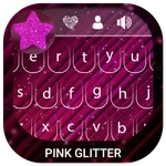 Pink Glitter Keyboard icon