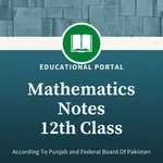 Mathematics Notes For 12th Cla icon