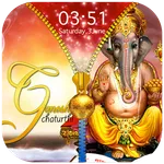 Ganesh Chaturthi Zipper Lock S icon