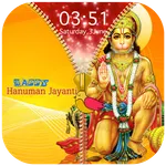 Hanuman Jayanti Zipper Lock Sc icon