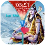 Lord Shiva Zipper Lock Screen icon
