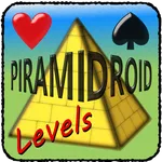 Piramidroid Levels. Card Game icon