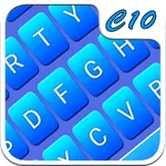 Blue Keyboard icon