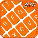 Orange Keyboard icon