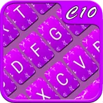 Purple Keyboard icon