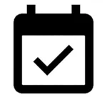 Simple todo list icon