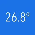 Weather temperature in Status  icon