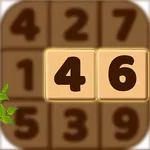 Wood Number Match icon