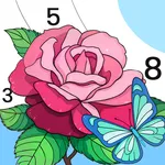 Fun Coloring-Paint by number icon