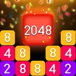 Number Drop 2048 Merge Block icon