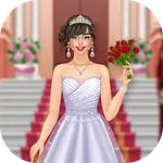 Wedding Girl Dress Up, Bridal icon