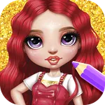 Rainbow High: Coloring Games icon