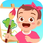 Toddlers Coloring Games Paint icon