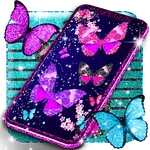 Glitter butterfly wallpapers icon