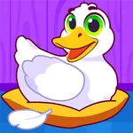 Animal game! Kids little farm! icon