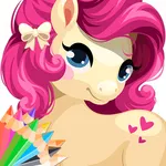 Pony Coloring Book icon