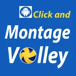 Volleyball scout to video edit icon
