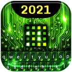 Cyber Green Wallpaper Keyboard icon