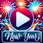 Happy New Year Video Status icon