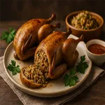 طريقة عمل الحمام المحشي icon