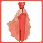 How to learn to draw dresses s icon